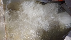 再生樹脂ペレット　ストレッチフィルム