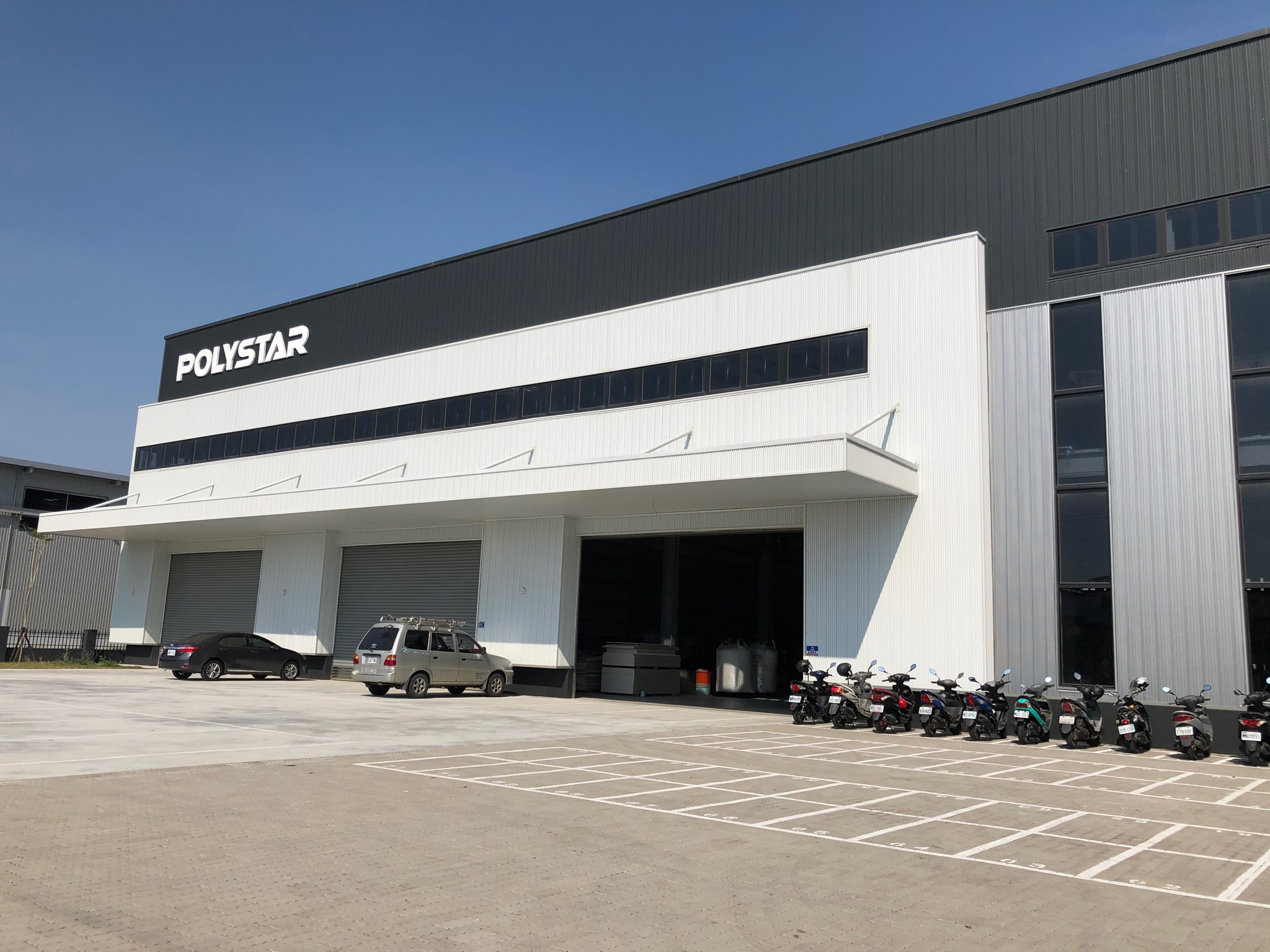 台湾押出機メーカーPOLYSTAR本社工場