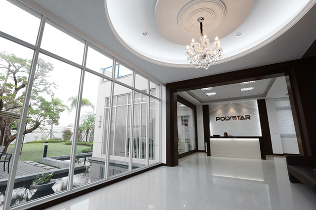 POLYSTARの本社オフィス