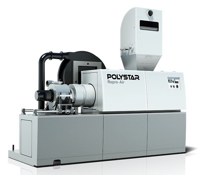 POLYSTAR押出機　超小型　空冷式