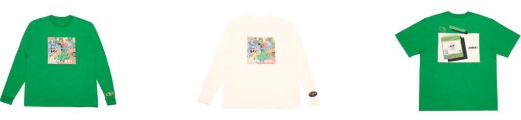 オーガニックコットンを100%使用したトップス