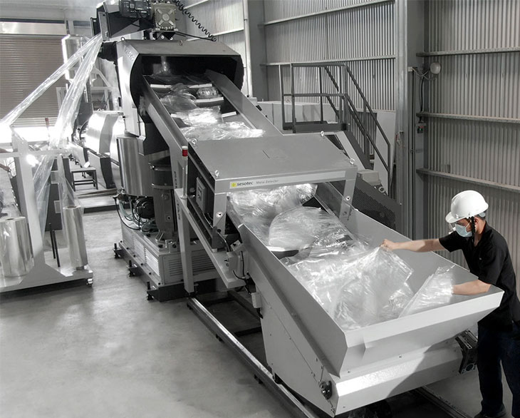 フィルム専用用途の押出機