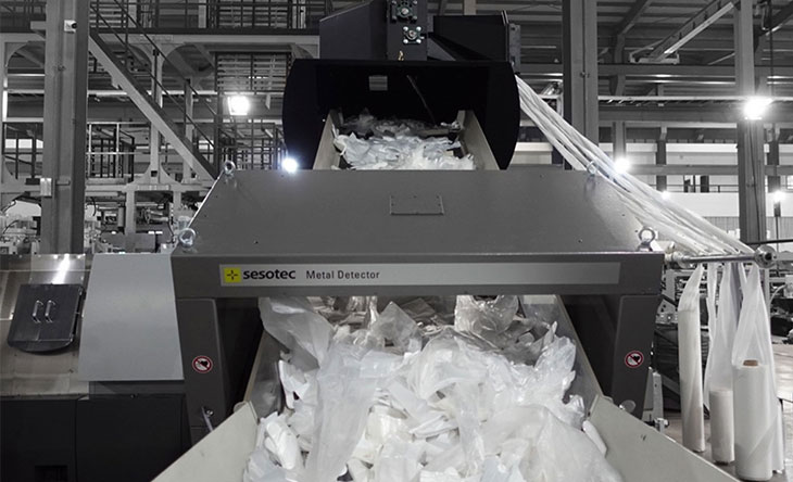 PEのリサイクルライン