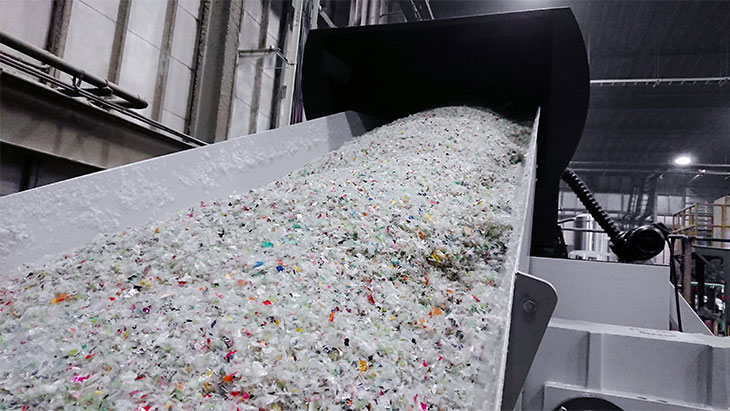 洗浄済みスクラップのリサイクル