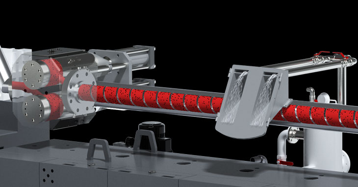 ポストコンシューマープラスチックの脱ガス処理