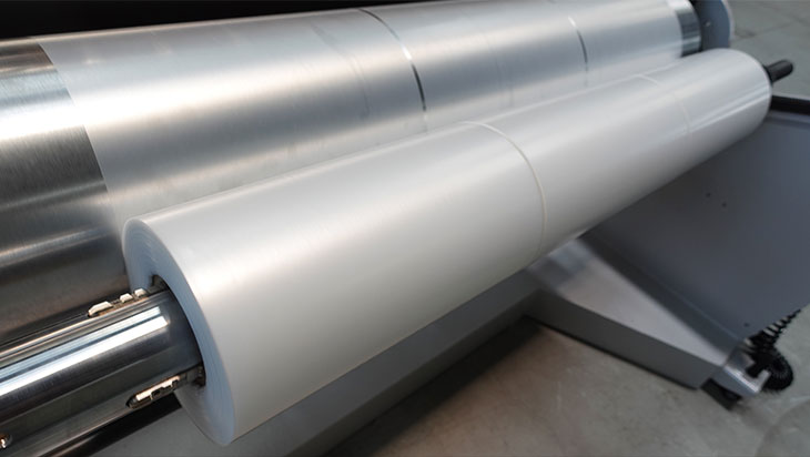 PEシュリンクフィルムロールの生産