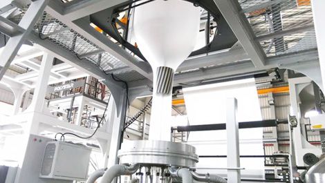 3層ABA共押出タイプ | POLYSTARインフレーションフィルム成形機