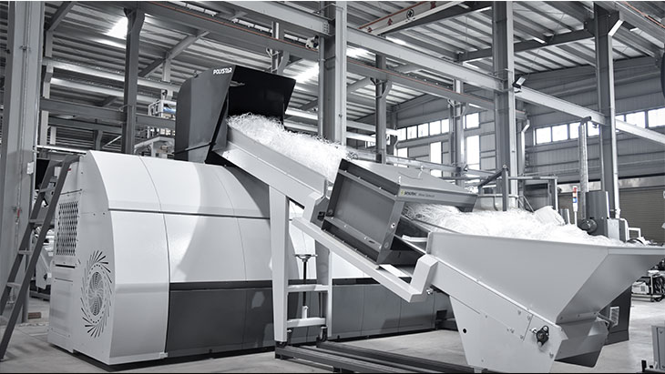 (シュレッダー一体型プラスチックペレタイジングシステム）