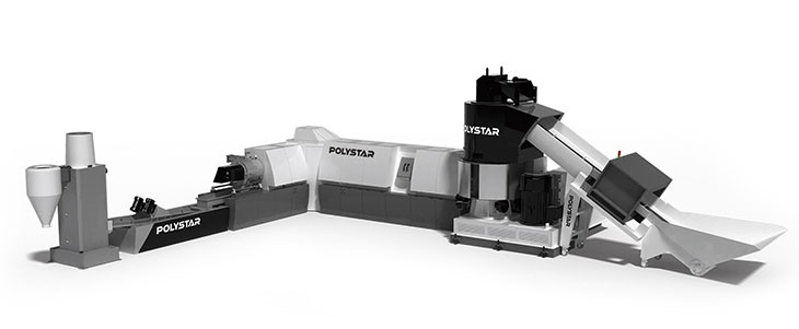 Repro-Flex Plus 二段式押出機