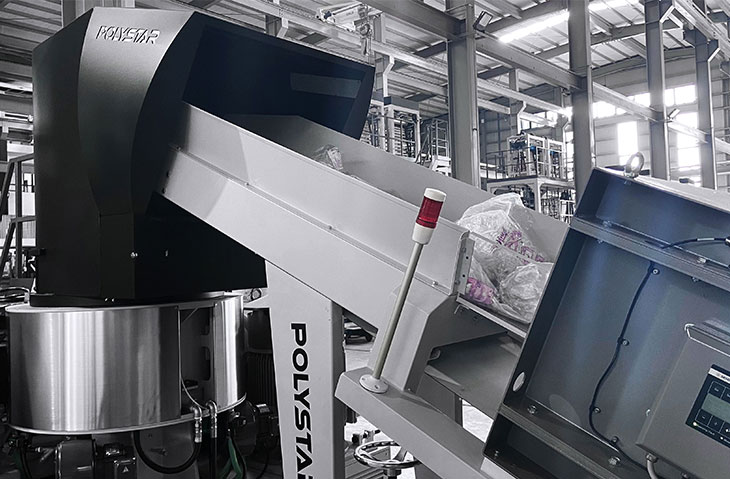 （大型リサイクル機器用カッターコンパクター）