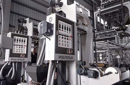 単層インフレーションフィルムマシン