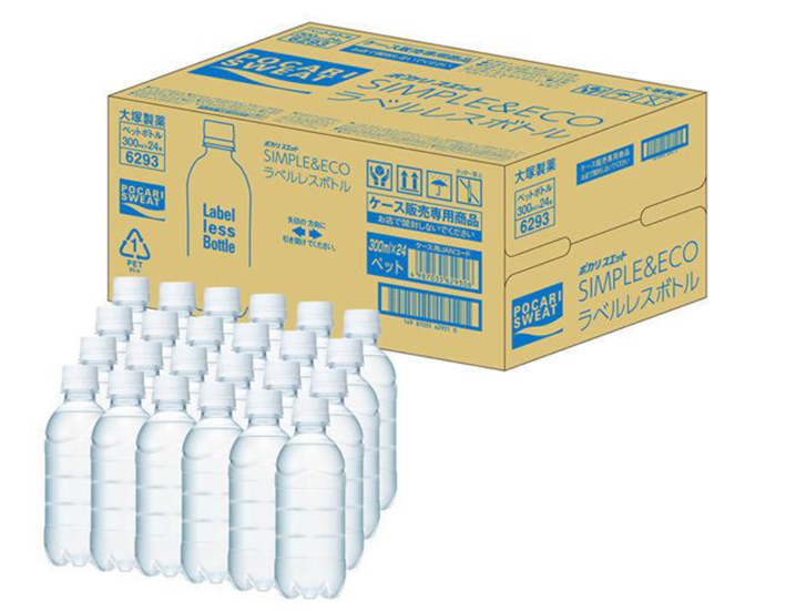 ポカリスエットラベルレスボトル