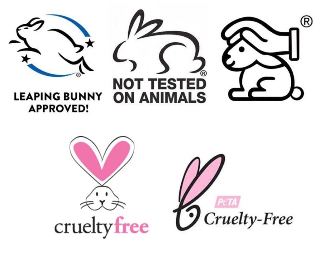 クルエルティフリー:動物実験をしない 認証マーク