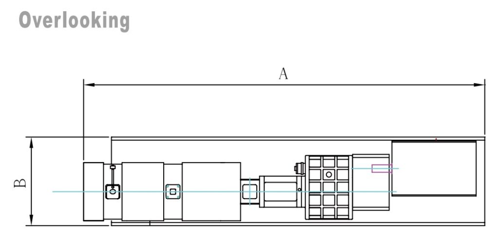 押出機俯瞰寸法