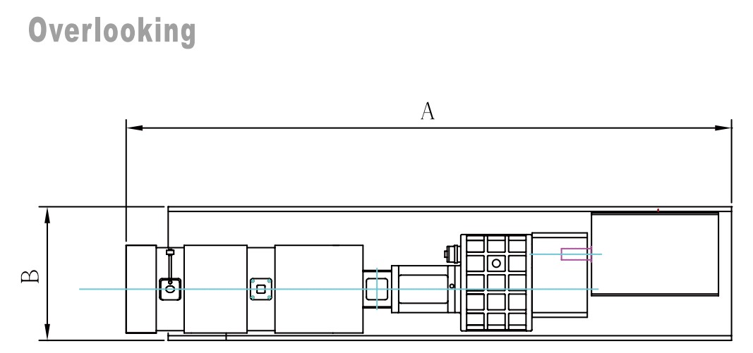押出機俯瞰寸法